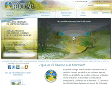 Tablet Screenshot of elcaminoalafelicidad.es